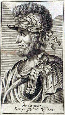Portrait of Arduin of Ivrea