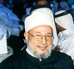 Portrait of Yusuf al-Qaradawi