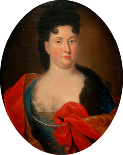 Portrait of Melusine von der Schulenburg, Duchess of Kendal