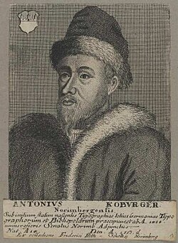 Portrait of Anton Coberger