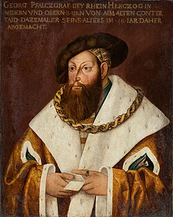 Portrait of George the Rich, Duke of Bavaria