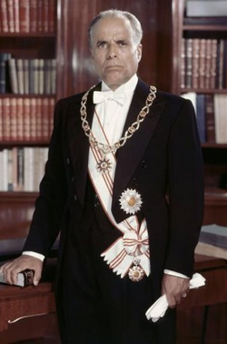 Portrait of Habib Bourguiba