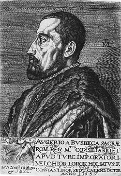 Portrait of Ogier Ghiselin de Busbecq