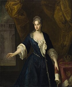 Portrait of Sophia Louise of Mecklenburg-Schwerin