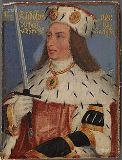 Portrait of Rudolf III, Duke of Saxe-Wittenberg