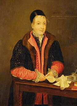 Portrait of Hector Boece