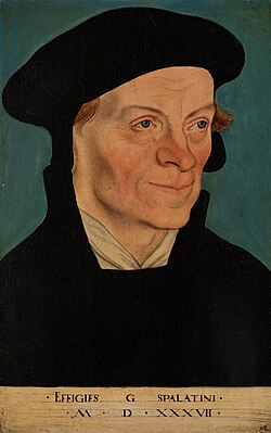 Portrait of George Spalatin