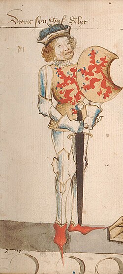 Portrait of Dirk VII, Count of Holland
