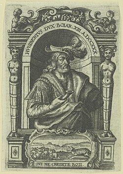 Portrait of Hugbert of Bavaria