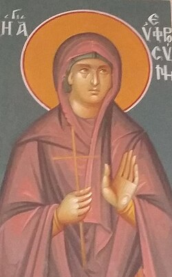Portrait of Euphrosyne of Alexandria