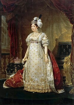 Portrait of Marie Thérèse of France