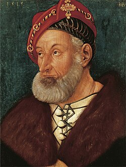 Portrait of Christopher I, Margrave of Baden