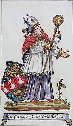 Portrait of Conrad of Urach