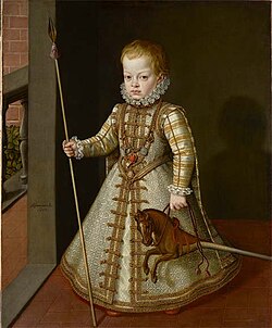 Portrait of Diego, Prince of Asturias