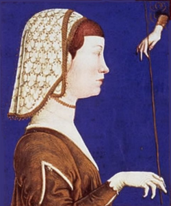 Portrait of Eleanor of Naples, Duchess of Ferrara