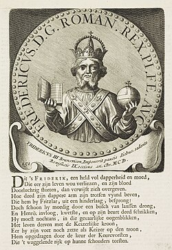 Portrait of Frederick I, Duke of Brunswick-Wolfenbüttel