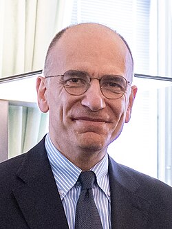 Portrait of Enrico Letta