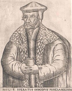 Portrait of Paul Speratus