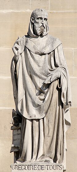 Portrait of Gregory of Tours