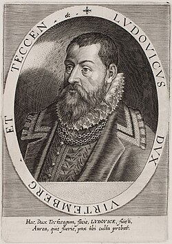 Portrait of Louis III, Duke of Württemberg