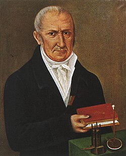 Portrait of Alessandro Volta