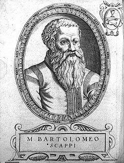 Portrait of Bartolomeo Scappi