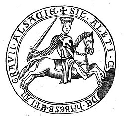 Portrait of Albert IV, Count of Habsburg
