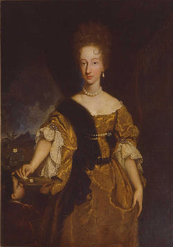 Portrait of Violante Beatrice of Bavaria