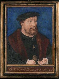 Portrait of Henry III of Nassau-Breda