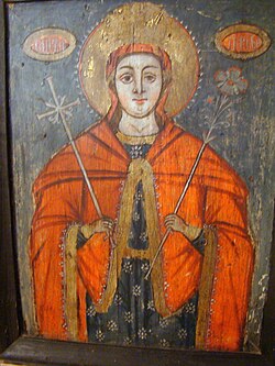 Portrait of Paraskeva of the Balkans