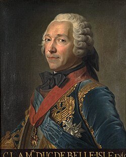 Portrait of Charles Louis Auguste Fouquet, duc de Belle-Isle