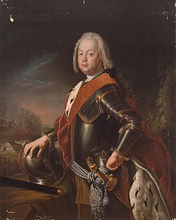 Portrait of Christian August, Prince of Anhalt-Zerbst