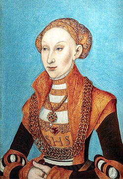 Portrait of Sibylle of Cleves
