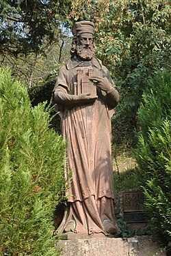 Portrait of Saint Pirmin