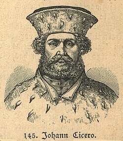 Portrait of John Cicero, Elector of Brandenburg