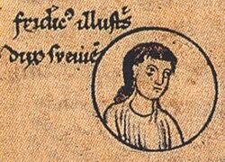Portrait of Frederick IV, Duke of Swabia