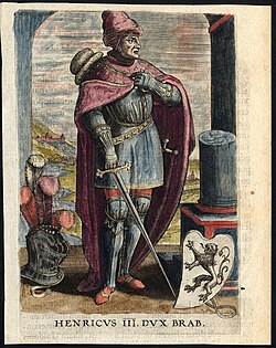 Portrait of Henry III, Duke of Brabant