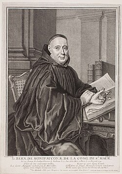 Portrait of Bernard de Montfaucon