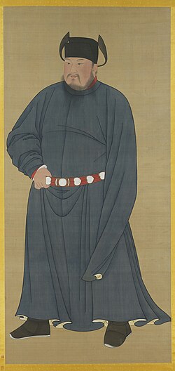 Portrait of Emperor Zhuangzong of Later Tang