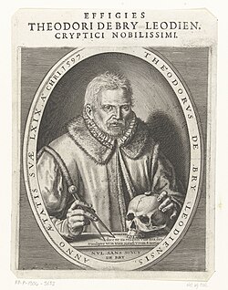 Portrait of Theodor de Bry