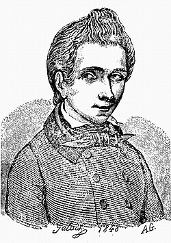Portrait of Évariste Galois