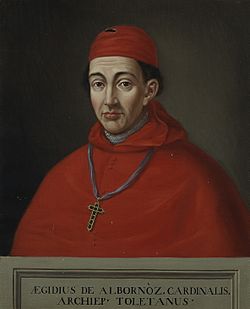 Portrait of Gil Álvarez de Albornoz