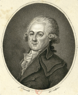 Portrait of Louis-Sébastien Mercier