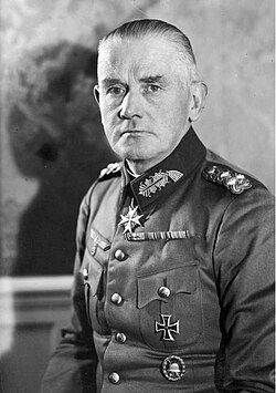 Portrait of Werner von Blomberg