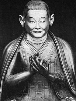 Portrait of Düsum Khyenpa, 1st Karmapa Lama