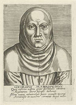 Portrait of Macropedius