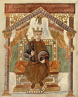 Portrait of Charles the Bald
