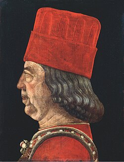 Portrait of Borso d'Este