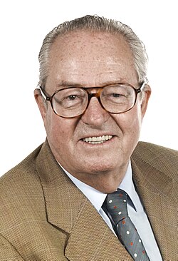 Portrait of Jean-Marie Le Pen