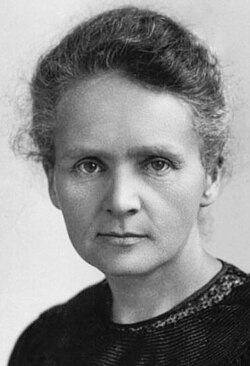 Portrait of Marie Curie